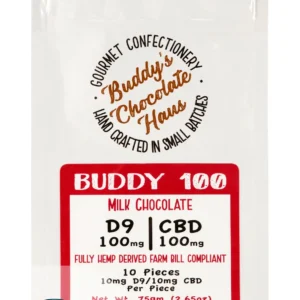 Chocolate Haus Gourmet THCA Chocolate Bar – 200MG