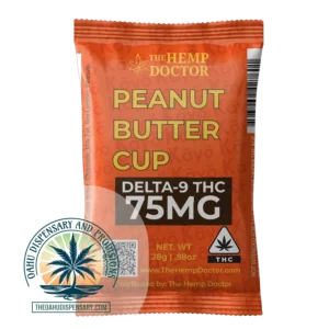 THD Peanut Butter Cup – 75MG
