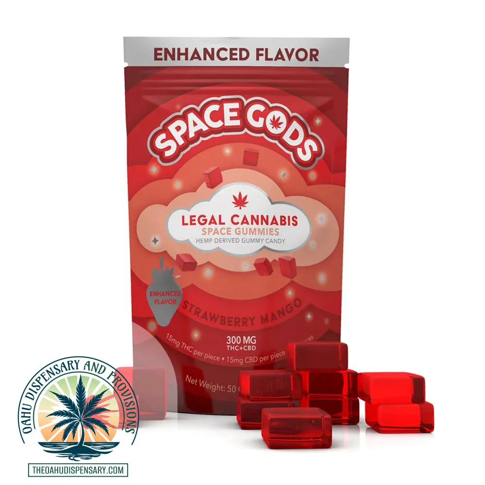 Space Gods Gummies (150MG CBD + 150MG THC)