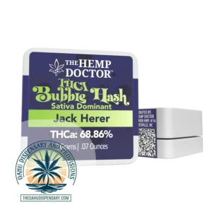 THD Bubble Hash Jars – 2 Grams