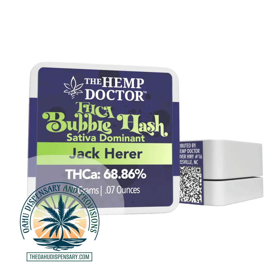 THD Bubble Hash Jars – 2 Grams