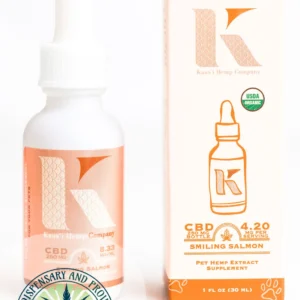 Kauai Hemp Company Smiling Salmon Pet CBD Oil – 250MG