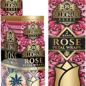 Billionaire Hemp Wraps – Rose Petal