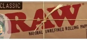Raw Unrefined Classic 1.25 – 1 1/4 Size Cigarette Rolling Papers