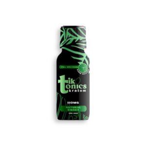 Tik Tonics Kratom Full Spectrum Shot Natural Sweet 110mg 10ml