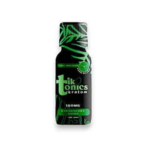 Tik Tonics Kratom Full Spectrum Shot – Strawberry Guava 150mg (15ml)