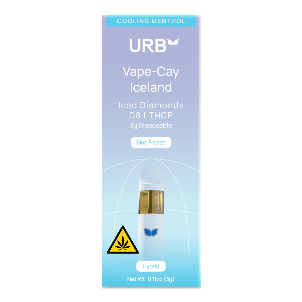 Urb Vape-Cay Iceland Disposable Vape 3ML