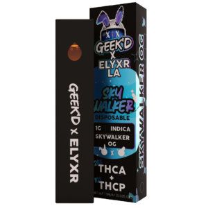 GEEK’D X ELYXR LA – THCA+THCP 1-GRAM DISPOSABLE