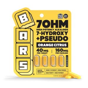 Tre House BARS 7OH + Pseudo Tablets | Orange Citrus | (4ct) 160MG