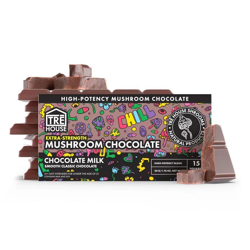 TRĒ House Magic Mushroom Chocolate Bars