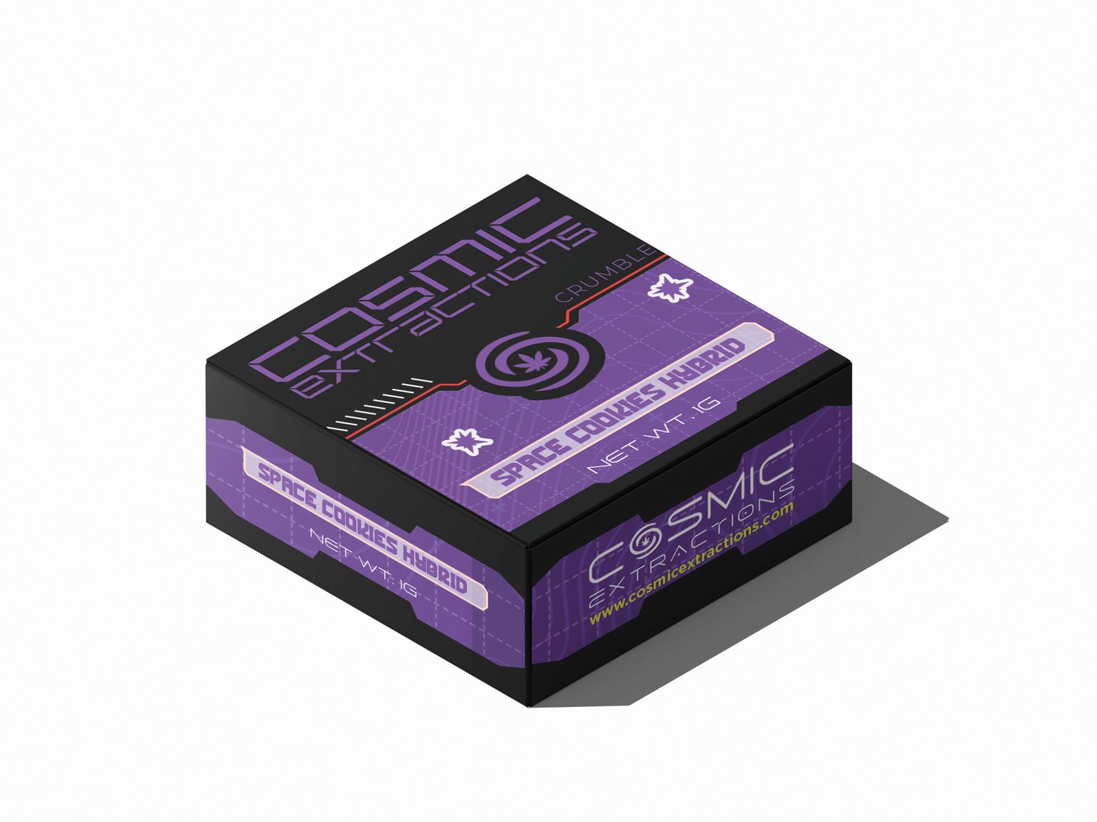 Cosmic Crumble 1G THCA Crumble by Cosmic Extractions