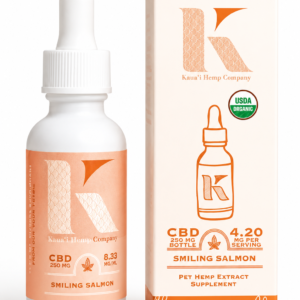 Kauai Hemp Company Smiling Salmon Pet CBD Oil – 250MG