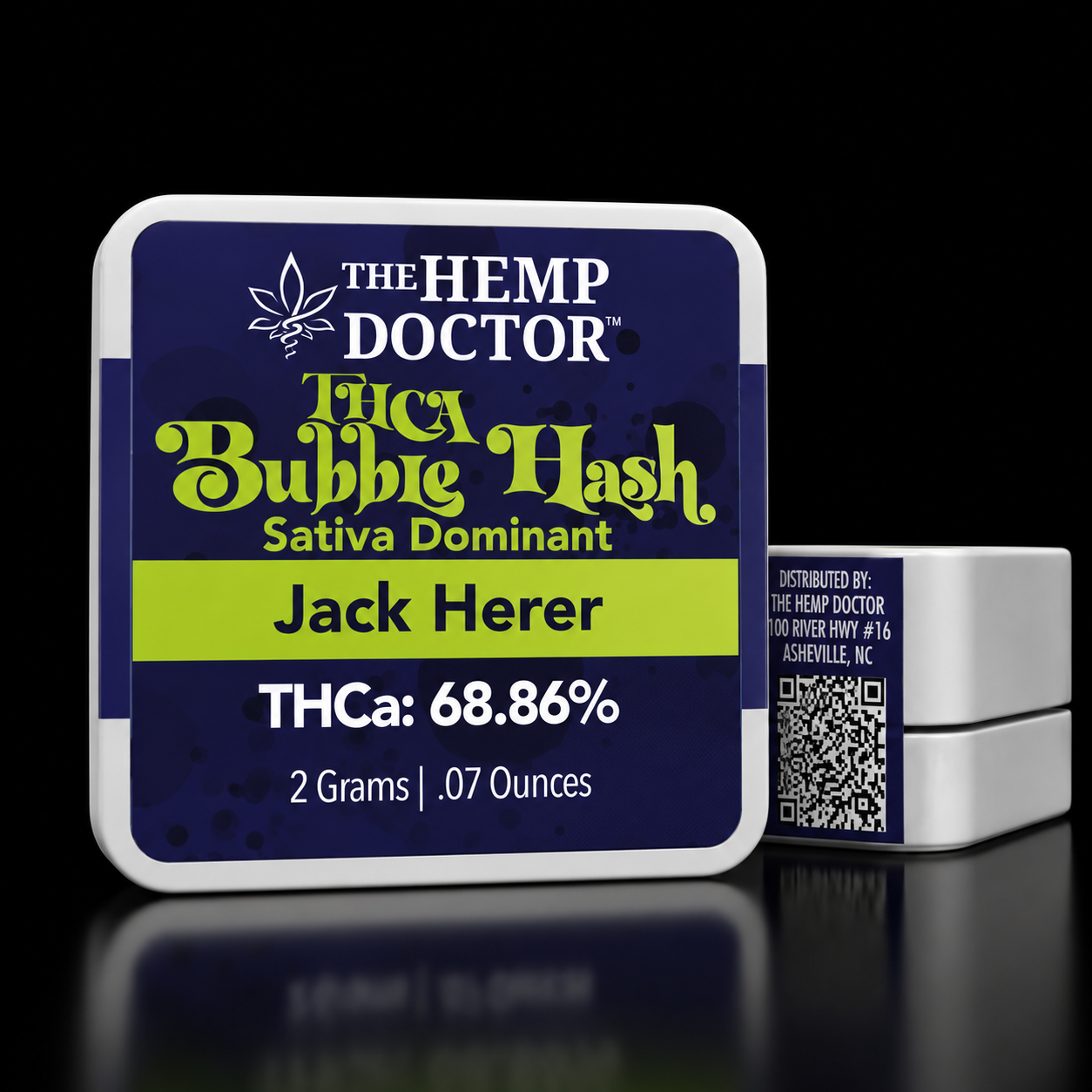 THD Bubble Hash Jars – 2 Grams