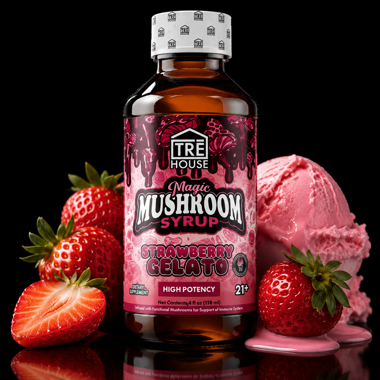 TRĒ House Magic Mushroom Syrup