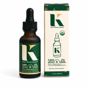 Kauai Hemp Company Full Spectrum Gold Tincture – 1000MG CBD