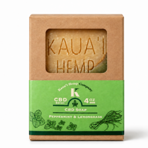 Kauai Hemp Company Rejuvenating Bar Soap – 60MG CBD