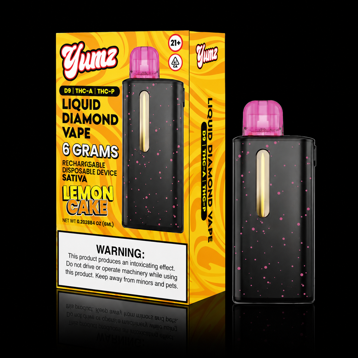 Yumz Liquid Diamond Disposable Vape – 6 Grams